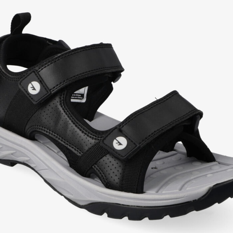 Sandalias Hi-Tec Ula Journey Hombre Negros | MX30-21