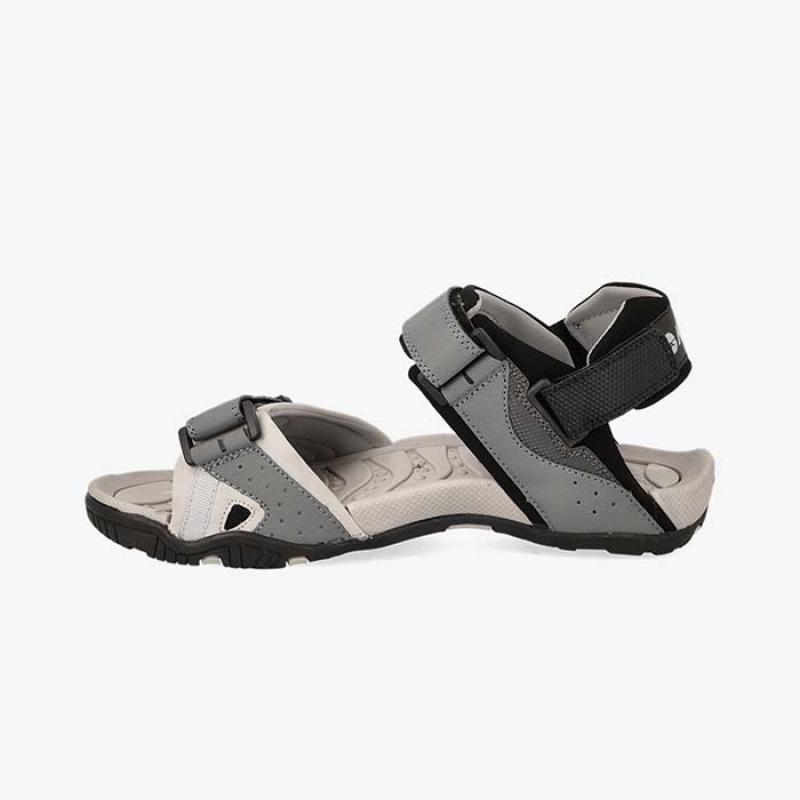 Sandalias Hi-Tec Ula Mujer Grises Negros | MX05-17