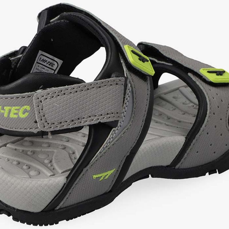 Sandalias Hi-Tec Ula Niños Grises | MX75-64