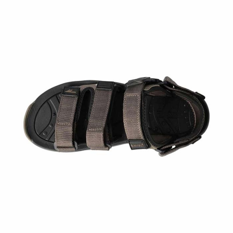 Sandalias Hi-Tec Ula Ultra Tour Hombre Marrom Negros | MX57-14