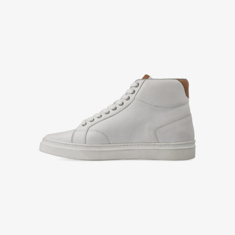 Tenis Hi-Tec Brooklyn Mid Hombre Blancos | MX34-14