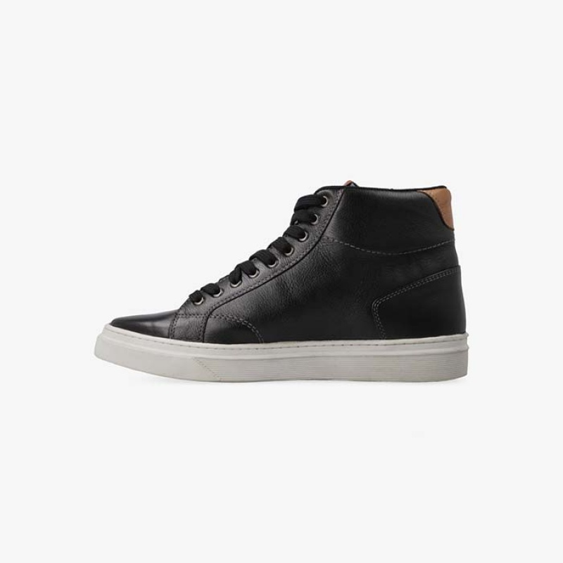 Tenis Hi-Tec Brooklyn Mid Hombre Negros Blancos | MX79-28