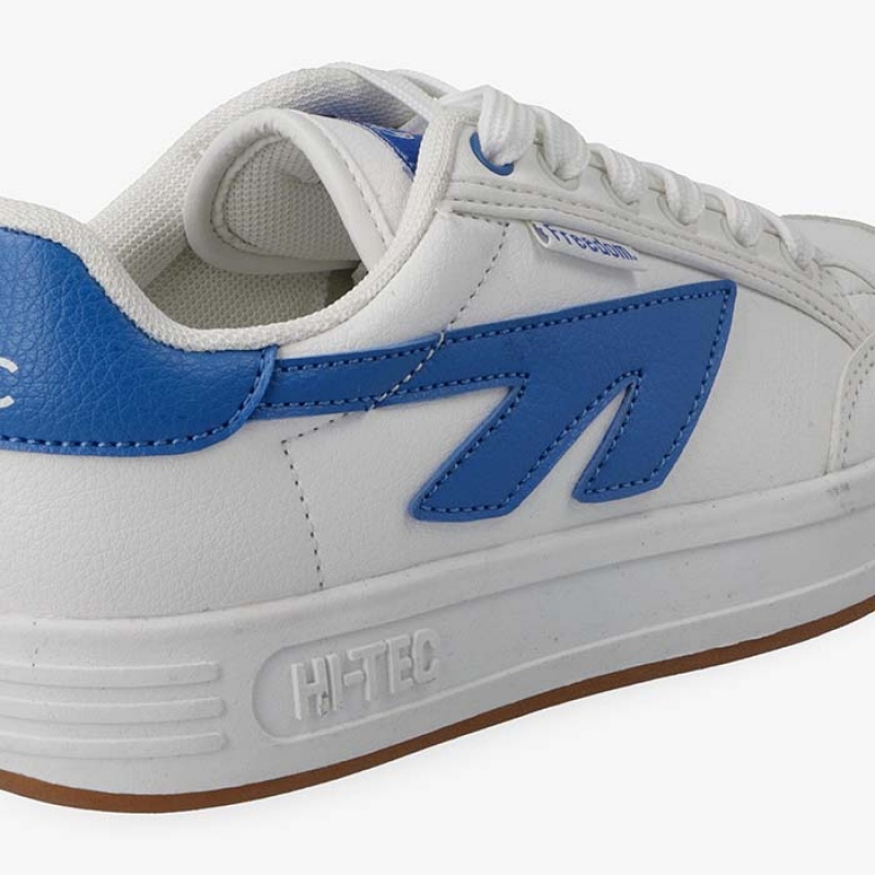 Tenis Hi-Tec Freedom Niños Blancos Azules | MX58-87