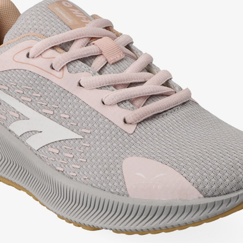 Tenis Hi-Tec Molokai Mujer Rosas Grises | MX25-80