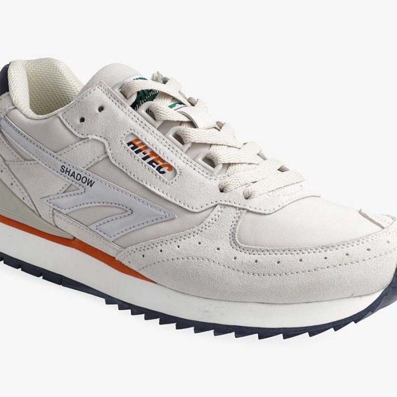 Tenis Hi-Tec Silver Shadow OG Hombre Blancos Plateados | MX02-17