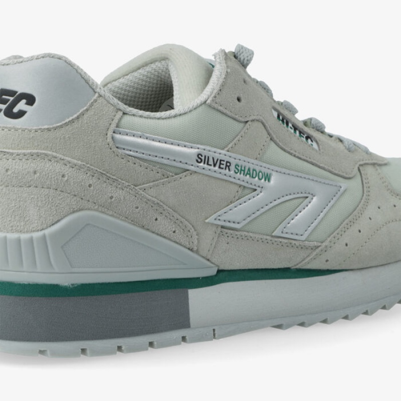 Tenis Hi-Tec Silver Shadow OG Hombre Plateados Verdes | MX40-30