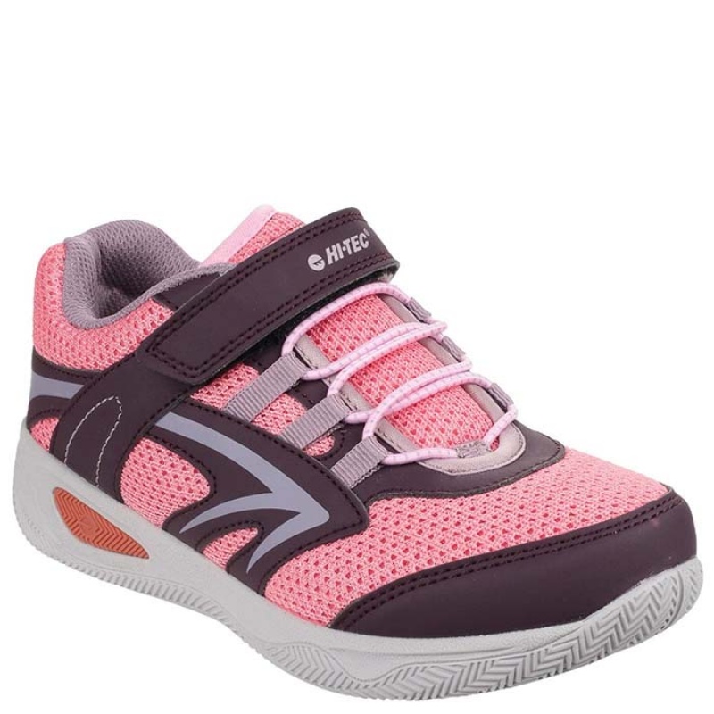 Tenis Hi-Tec Thunder Niños Plum | MX26-91