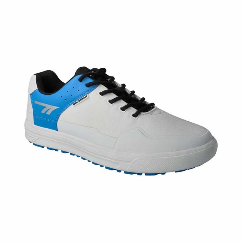 Tenis Hi-Tec Venture Lite WP Hombre Blancos Azules | MX56-78