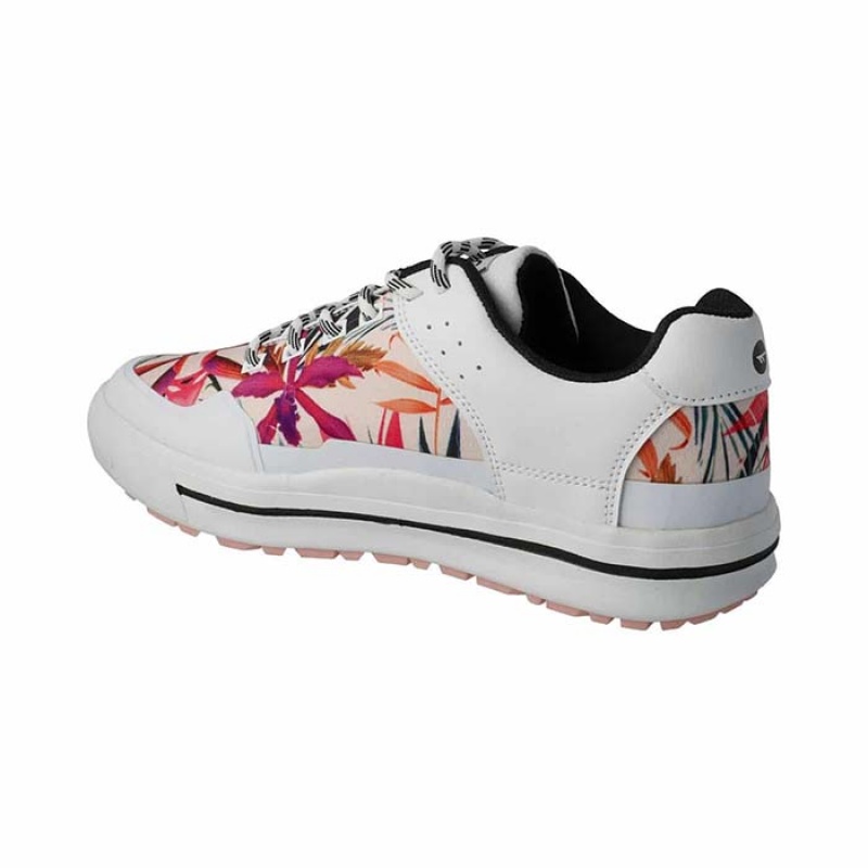 Tenis Hi-Tec Venture Lite WP Mujer Blancos Rosas | MX56-69