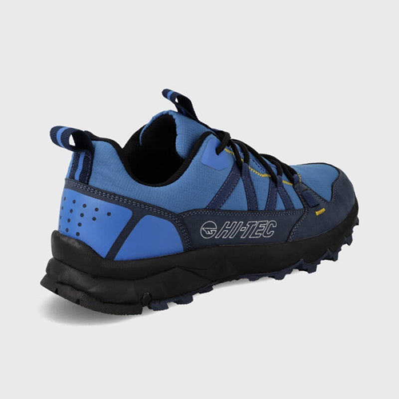 Tenis Para Trail Running Hi-Tec Bay Hombre Azules | MX64-43