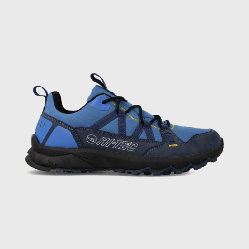 Tenis Para Trail Running Hi-Tec Bay Hombre Azules | MX64-43