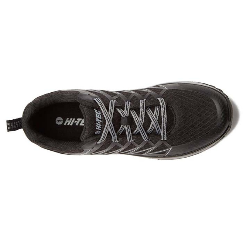 Tenis Para Trail Running Hi-Tec Destroyer Low Hombre Negros | MX27-39