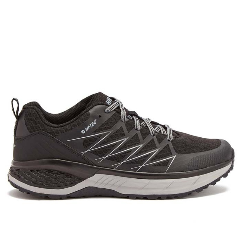 Tenis Para Trail Running Hi-Tec Destroyer Low Hombre Negros | MX27-39