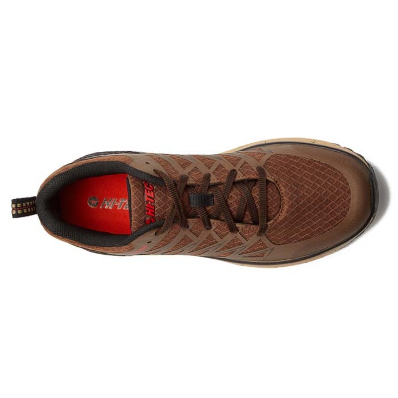 Tenis Para Trail Running Hi-Tec Destroyer Low Hombre Marrom | MX38-45