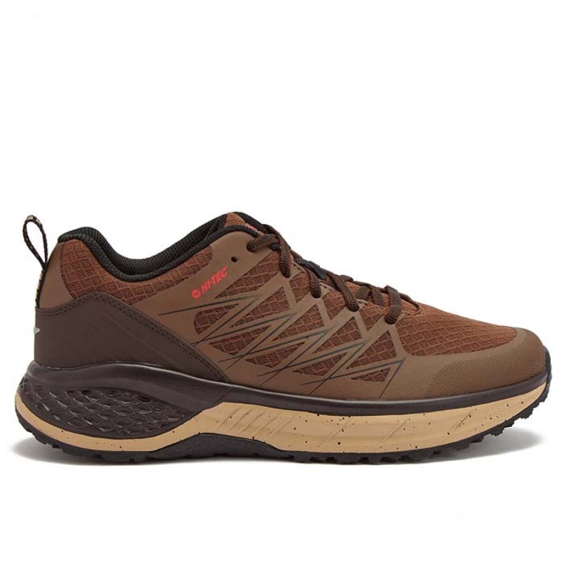 Tenis Para Trail Running Hi-Tec Destroyer Low Hombre Marrom | MX38-45