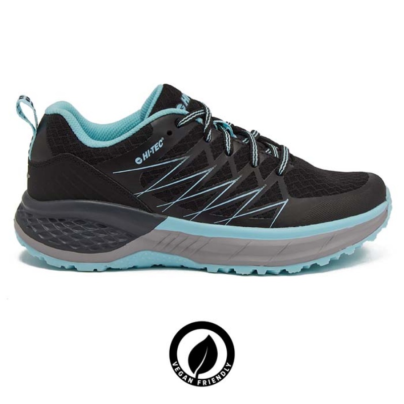 Tenis Para Trail Running Hi-Tec Destroyer Low Mujer Negros | MX97-32