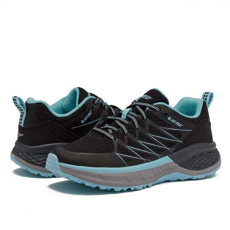 Tenis Para Trail Running Hi-Tec Destroyer Low Mujer Negros | MX97-32