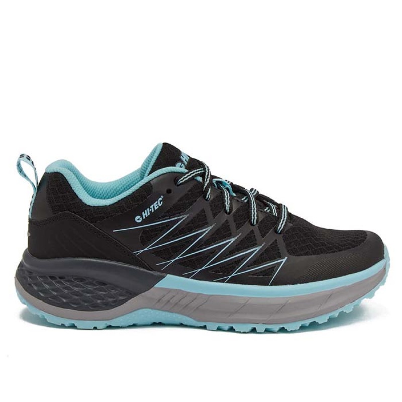 Tenis Para Trail Running Hi-Tec Destroyer Low Mujer Negros | MX97-32