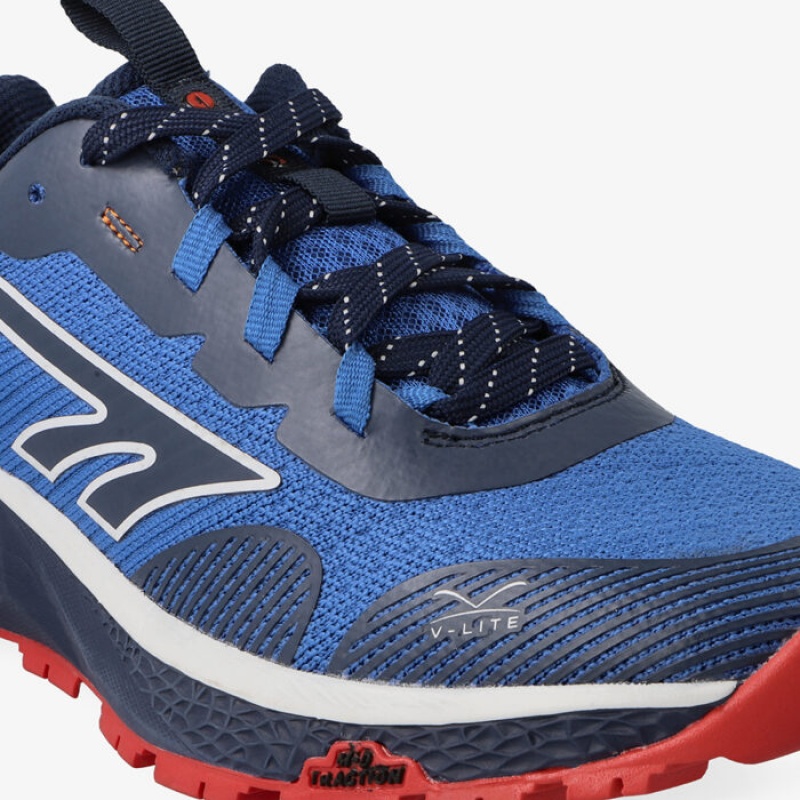 Tenis Para Trail Running Hi-Tec Geo-Nakuru Hombre Azul Marino Azules | MX35-49