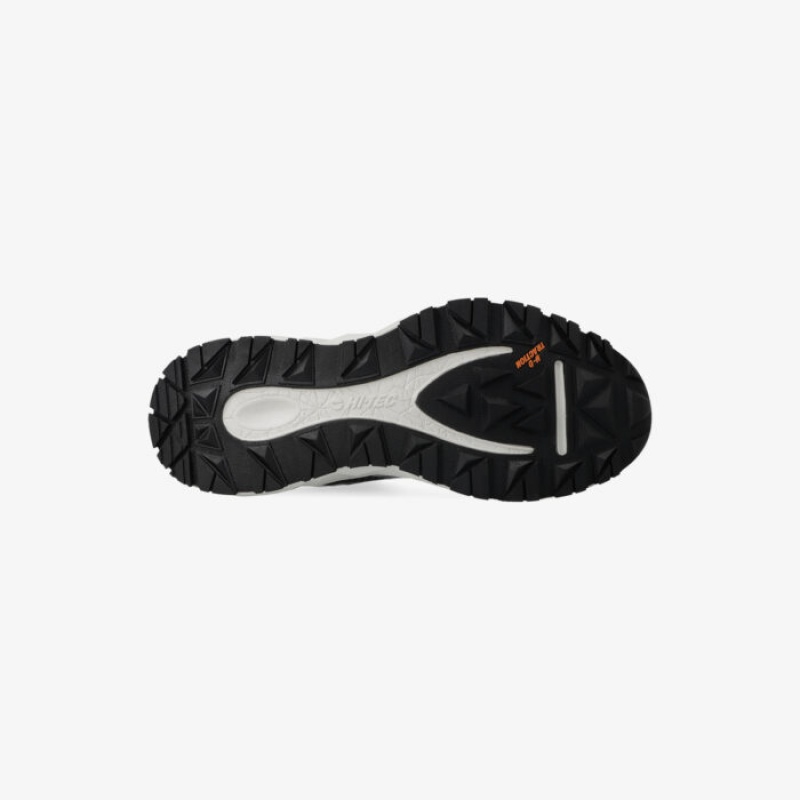 Tenis Para Trail Running Hi-Tec Geo-Nakuru Hombre Negros Blancos | MX74-16