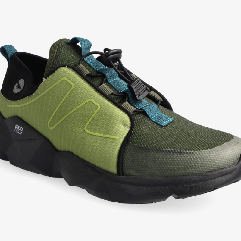 Tenis Para Trail Running Hi-Tec Geo-Pro Hombre Negros | MX26-68