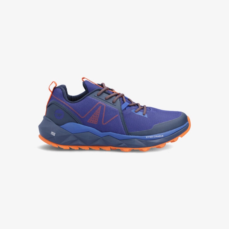 Tenis Para Trail Running Hi-Tec Geo-Trail Pro Hombre Azules | MX92-39