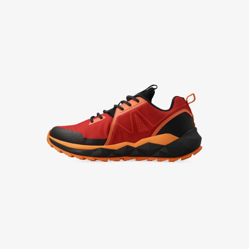 Tenis Para Trail Running Hi-Tec Geo-Trail Pro Hombre Rojos Negros | MX08-46