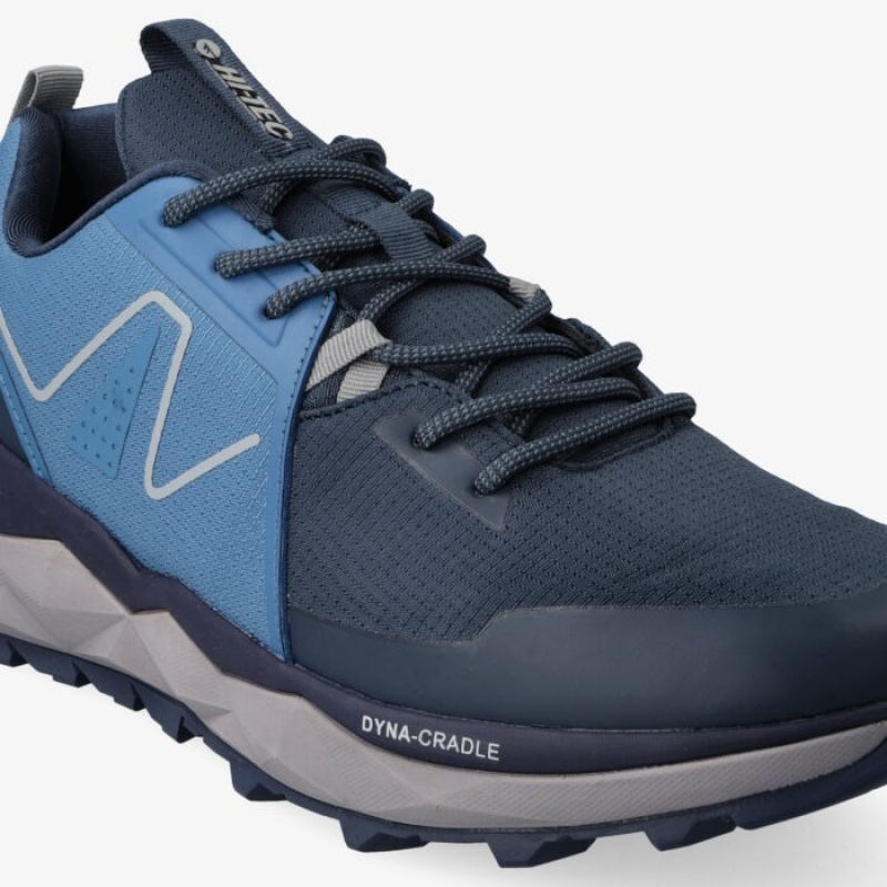 Tenis Para Trail Running Hi-Tec Geo-Trail Pro Hombre Azules | MX69-68