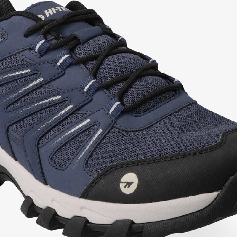 Tenis Para Trail Running Hi-Tec Grand Paradiso Low Hombre Azul Marino | MX72-90