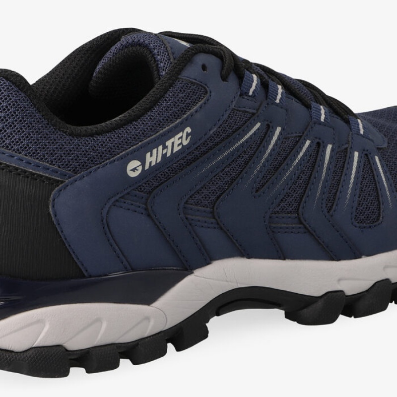 Tenis Para Trail Running Hi-Tec Grand Paradiso Low Hombre Azul Marino | MX72-90