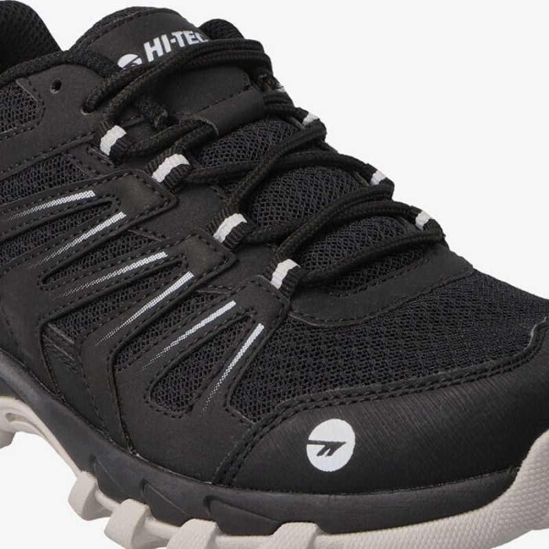 Tenis Para Trail Running Hi-Tec Grand Paradiso Low Mujer Negros Blancos | MX28-56