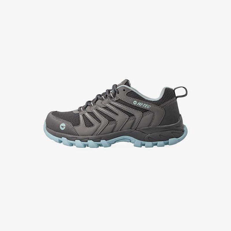 Tenis Para Trail Running Hi-Tec Grand Paradiso Low Mujer Grises | MX50-97