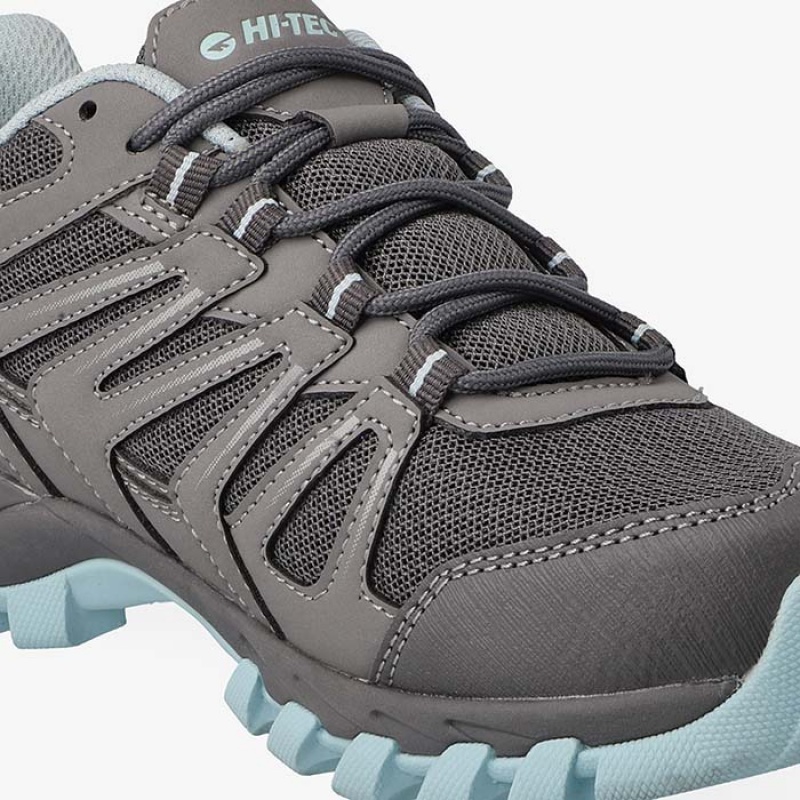 Tenis Para Trail Running Hi-Tec Grand Paradiso Low Mujer Grises | MX50-97