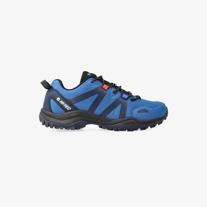 Tenis de Senderismo Hi-Tec Ares Hombre Azul Marino Azules | MX26-29