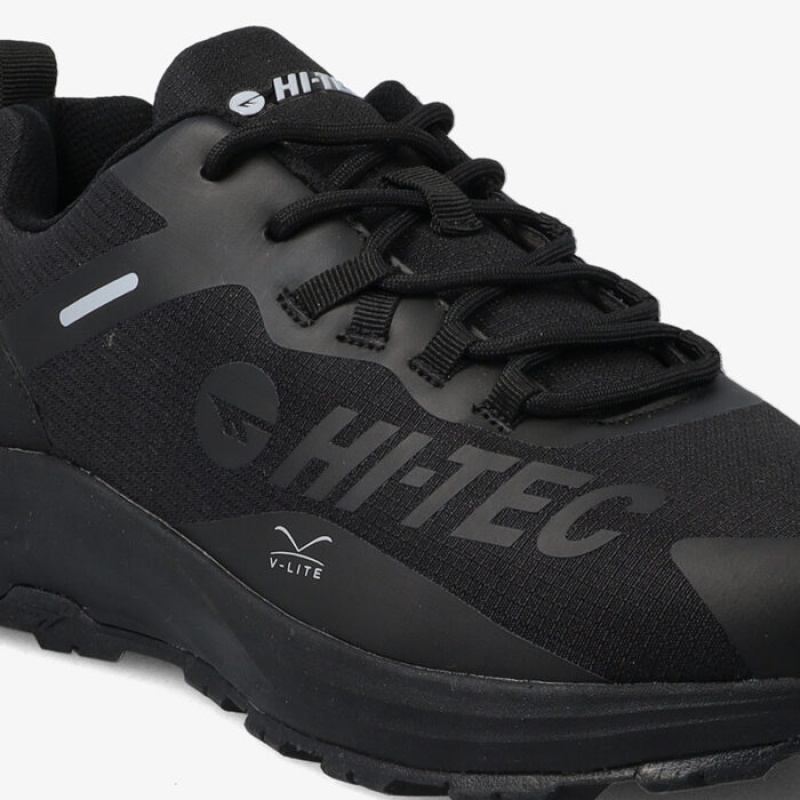 Tenis de Senderismo Hi-Tec Ascent Hombre Negros | MX01-87