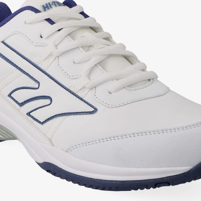 Tenis de Senderismo Hi-Tec BTS Hombre Blancos Azules | MX63-07