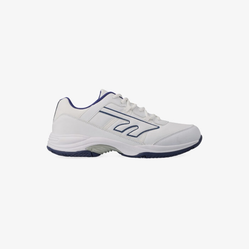 Tenis de Senderismo Hi-Tec BTS Hombre Blancos Azules | MX63-07