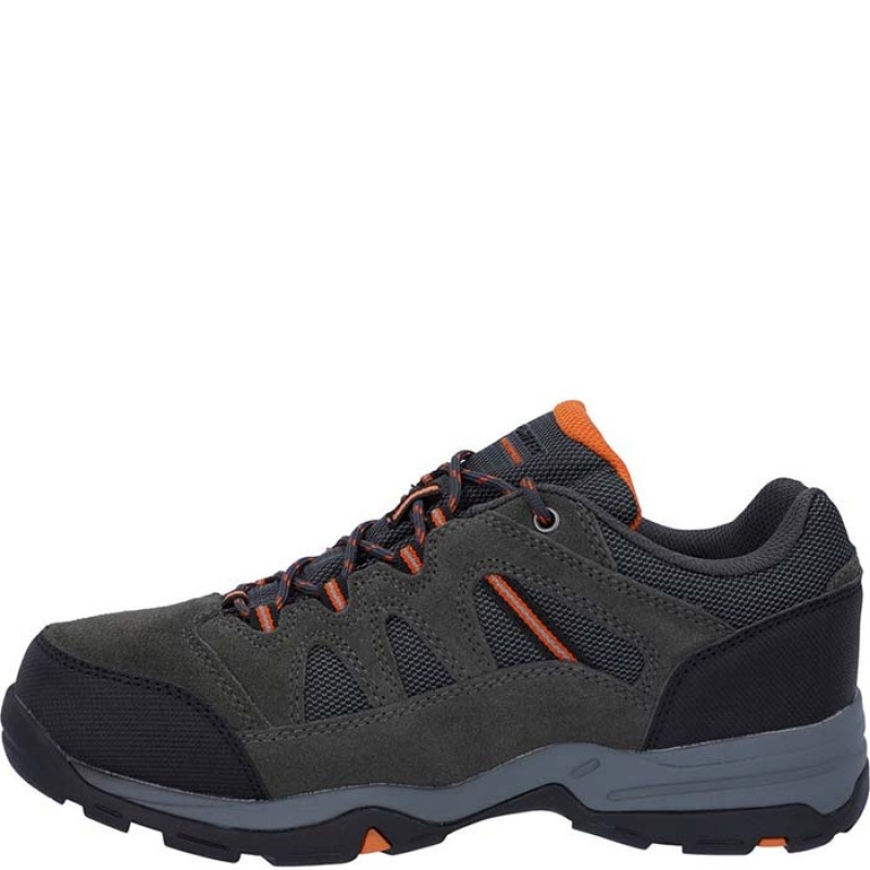 Tenis de Senderismo Hi-Tec Bandera II Low Anchos Hombre Grises | MX04-46