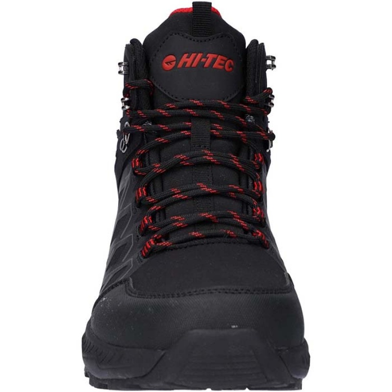 Tenis de Senderismo Hi-Tec Diamonde Mid Hombre Negros | MX12-21