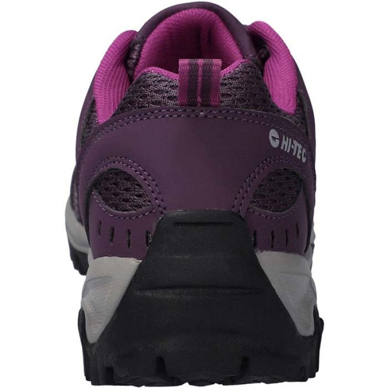 Tenis de Senderismo Hi-Tec Jaguar Mujer Plum | MX78-01