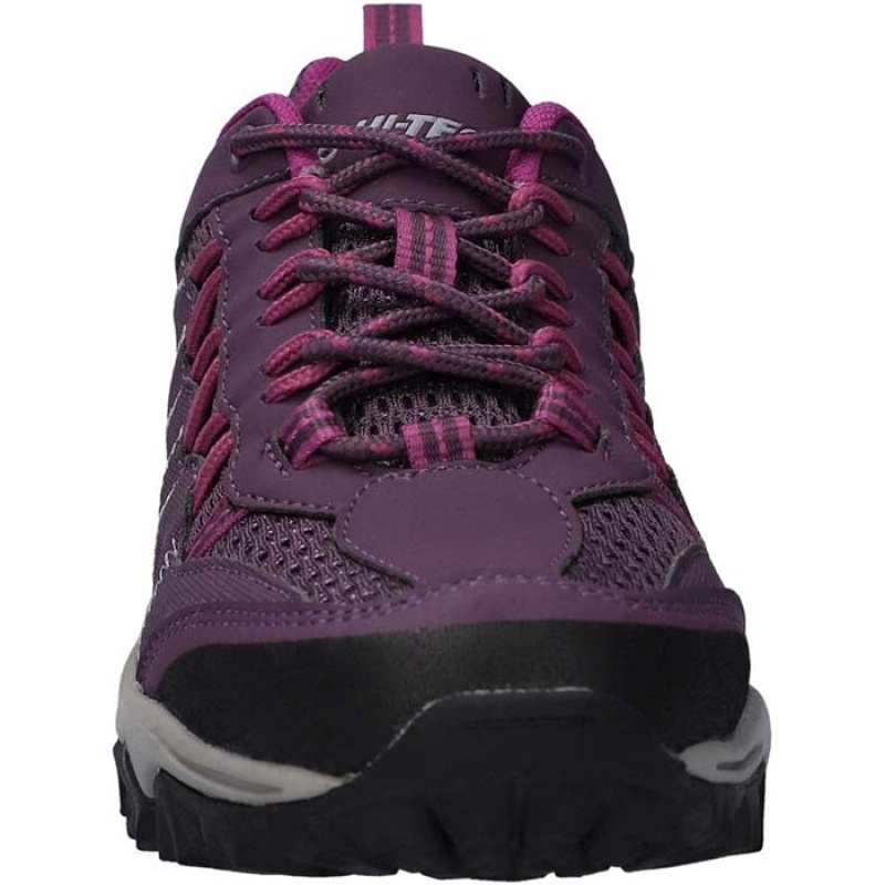 Tenis de Senderismo Hi-Tec Jaguar Mujer Plum | MX78-01