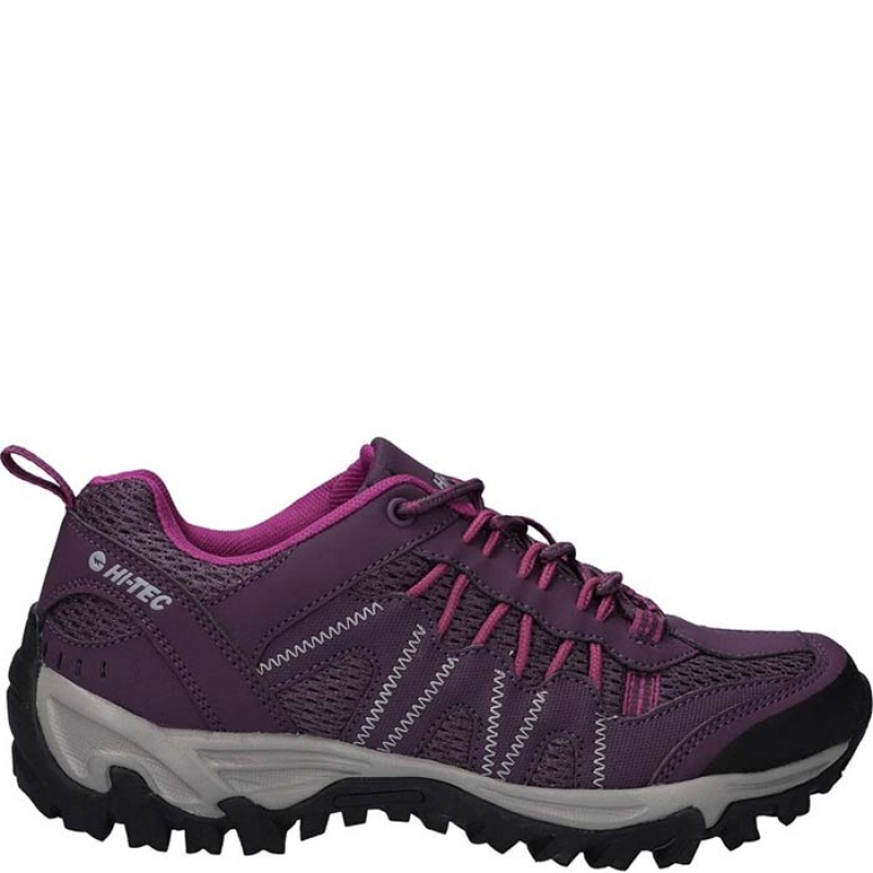 Tenis de Senderismo Hi-Tec Jaguar Mujer Plum | MX78-01