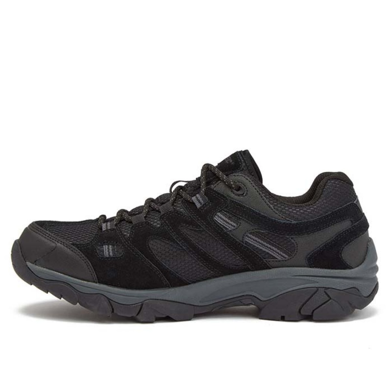 Tenis de Senderismo Hi-Tec Ravus Low WP Hombre Negros | MX93-29