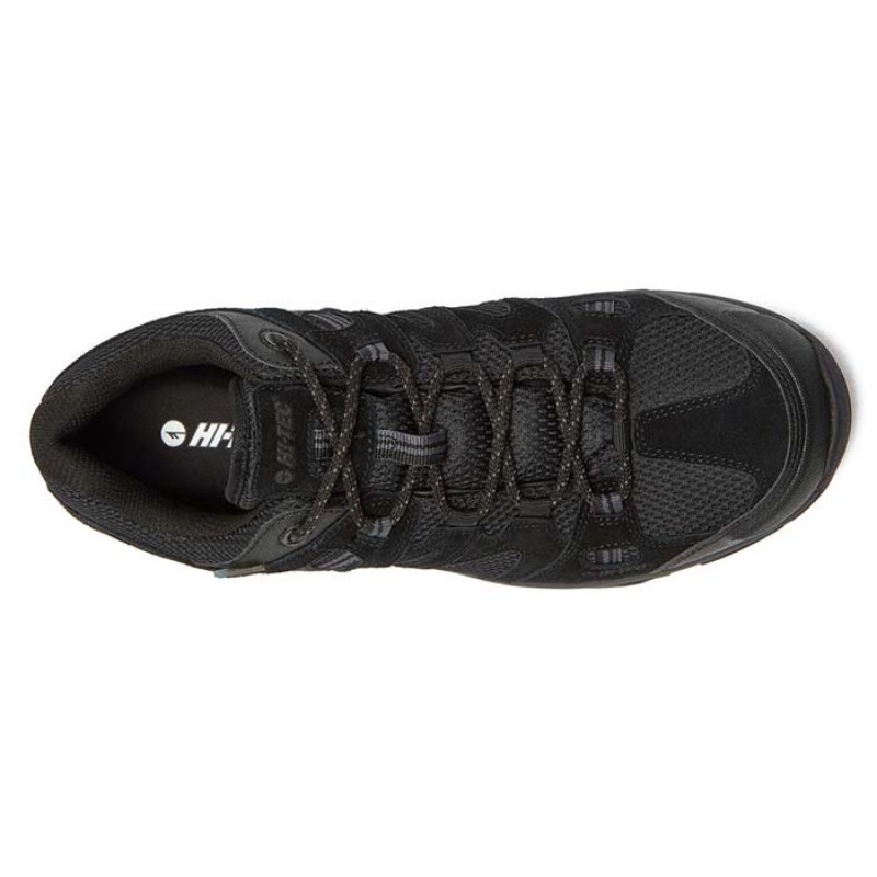 Tenis de Senderismo Hi-Tec Ravus Low WP Hombre Negros | MX93-29